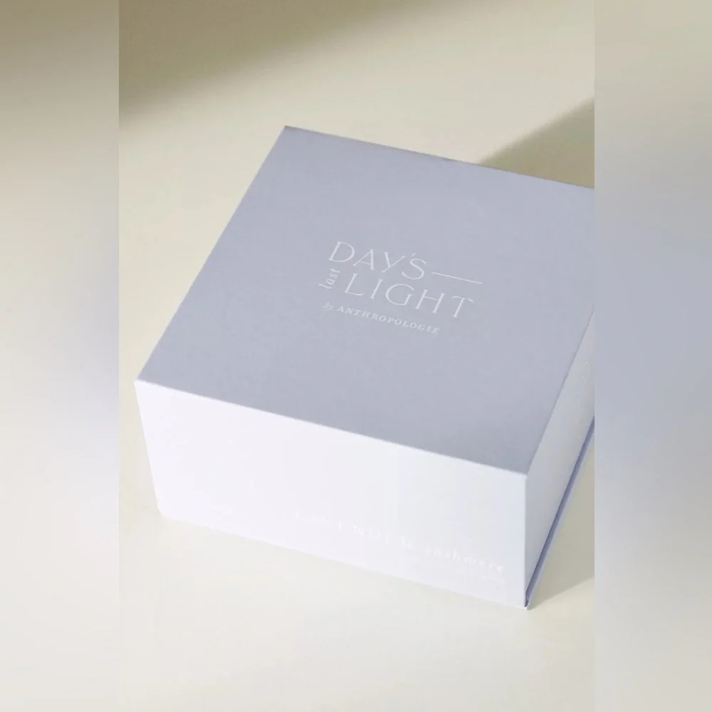 Anthropologie Day's Last Light Glass Boxed Candle_10